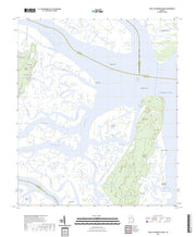 US Topo 7.5-minute map for Saint Catherines Sound GA