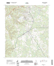 US Topo 7.5-minute map for Sandersville GA