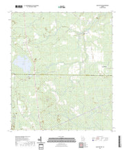 US Topo 7.5-minute map for Sandy Bottom GA