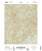 US Topo 7.5-minute map for Satolah GASCNC