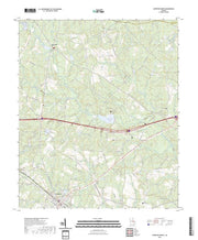 US Topo 7.5-minute map for Soperton North GA