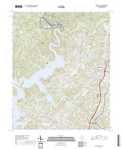 US Topo 7.5-minute map for South Canton GA