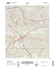 US Topo 7.5-minute map for Southeast Atlanta GA