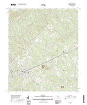 US Topo 7.5-minute map for Sparta GA