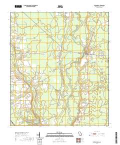 USGS US Topo 7.5-minute map for Statenville GA 2020