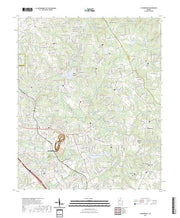 US Topo 7.5-minute map for Stockbridge GA