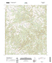 US Topo 7.5-minute map for Strouds GA