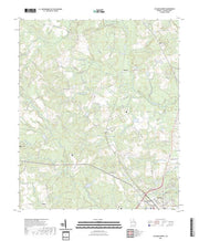 US Topo 7.5-minute map for Sylvania North GA