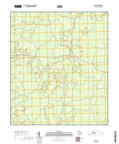 USGS US Topo 7.5-minute map for Tarver GA 2020