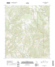 US Topo 7.5-minute map for Tazewell North GA