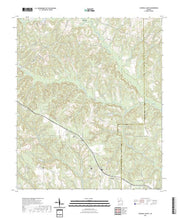 US Topo 7.5-minute map for Tazewell South GA