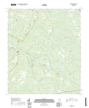 US Topo 7.5-minute map for Thalmann GA