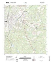 US Topo 7.5-minute map for Thomasville GA