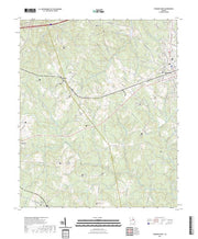 US Topo 7.5-minute map for Thomson West GA