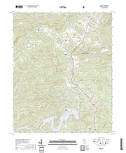 US Topo 7.5-minute map for Tiger GA