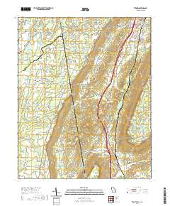 USGS US Topo 7.5-minute map for Trenton GAAL 2020