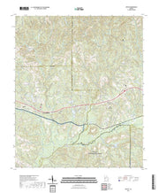 US Topo 7.5-minute map for Upatoi GA