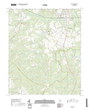 US Topo 7.5-minute map for Wadley GA