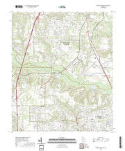 US Topo 7.5-minute map for Warner Robins NW GA