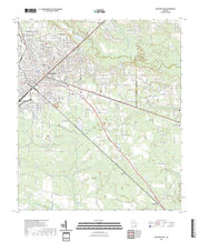 US Topo 7.5-minute map for Waycross East GA