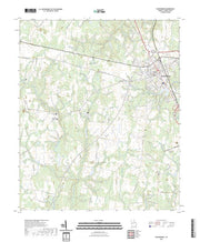 US Topo 7.5-minute map for Waynesboro GA