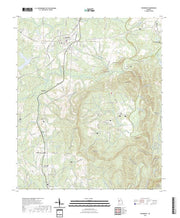 US Topo 7.5-minute map for Woodbury GA