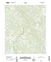 US Topo 7.5-minute map for Worthville GA