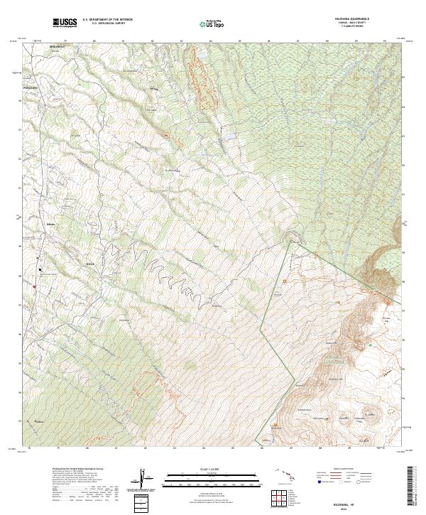 US Topo 7.5-minute map for Kilohana HI