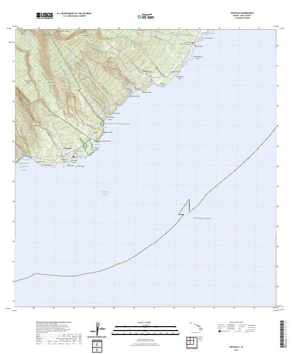 US Topo 7.5-minute map for Kipahulu HI