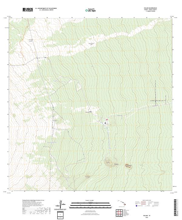 US Topo 7.5-minute map for Kulani HI