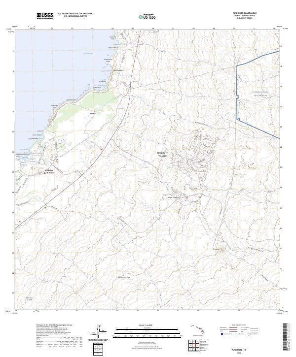 US Topo 7.5-minute map for Puu Hinai HI