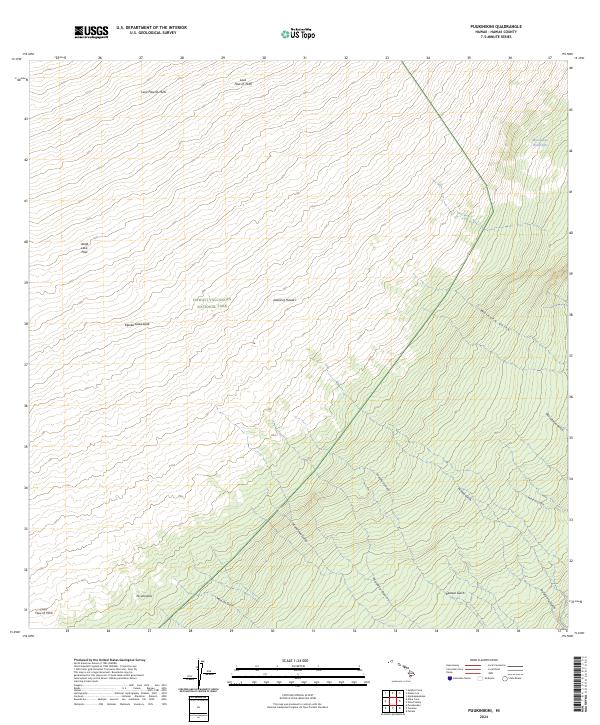 US Topo 7.5-minute map for Puukinikini HI