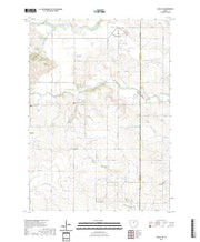 US Topo 7.5-minute map for Ackley NE IA