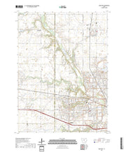 US Topo 7.5-minute map for Ames West IA