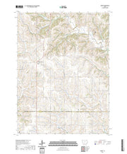 US Topo 7.5-minute map for Arispe IA