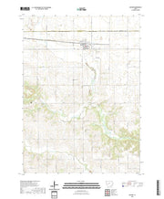 US Topo 7.5-minute map for Bayard IA