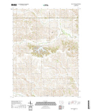 US Topo 7.5-minute map for Belle Plaine SW IA