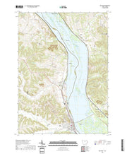 US Topo 7.5-minute map for Bellevue IAIL