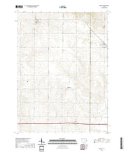 US Topo 7.5-minute map for Bennett IA