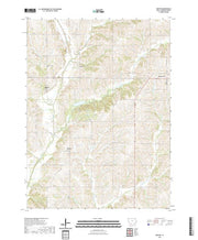 US Topo 7.5-minute map for Benton IA