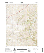 US Topo 7.5-minute map for Bernard IA