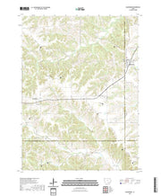 US Topo 7.5-minute map for Blakesburg IA