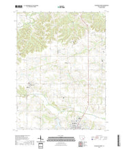 US Topo 7.5-minute map for Bloomfield North IA