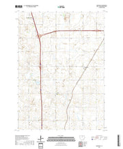 US Topo 7.5-minute map for Burchinal IA