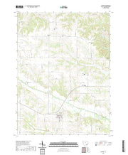 US Topo 7.5-minute map for Cantril IA