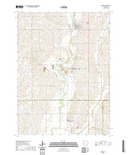 US Topo 7.5-minute map for Carson IA