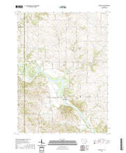 US Topo 7.5-minute map for Cedar Bluff IA