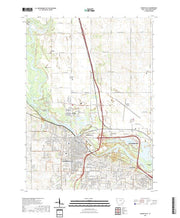 US Topo 7.5-minute map for Cedar Falls IA