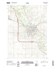 US Topo 7.5-minute map for Charles City IA