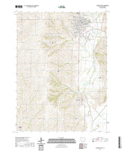 US Topo 7.5-minute map for Clarinda South IA